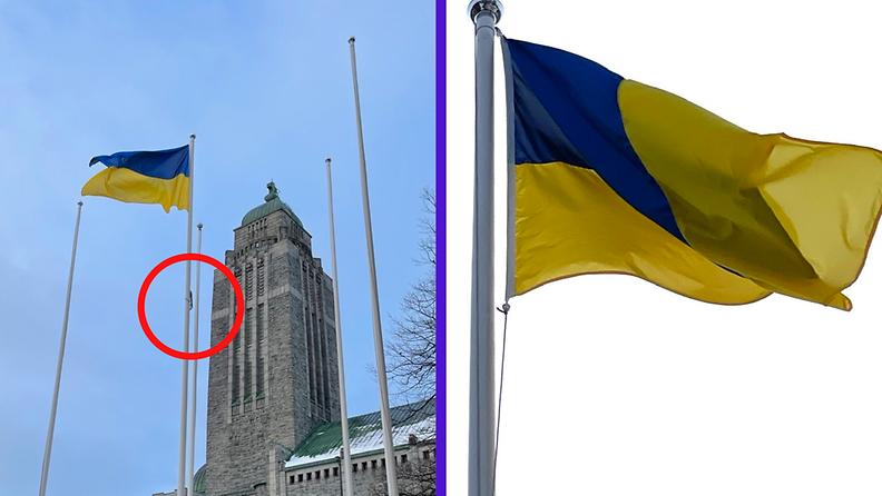 Ukraina lippu