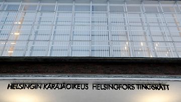 Helsingin käräjäoikeus tammikuussa 2022.