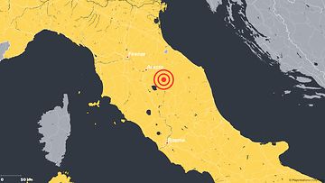 italia maanjäristys