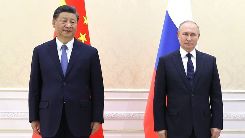 Xi ja Putin syyskuussa 2022