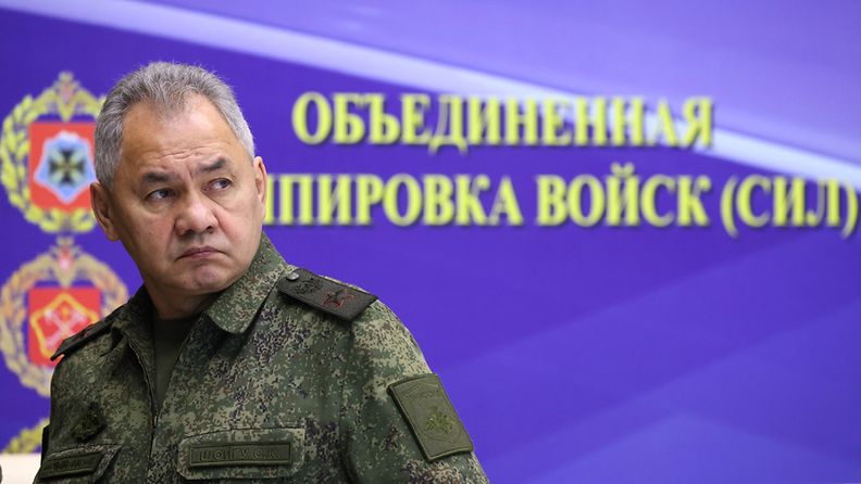 Venäjän puolustusministeri Sergei Shoigu.