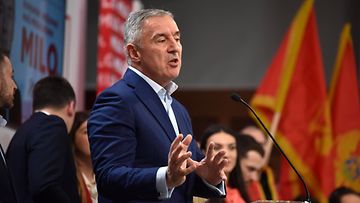Montenegron presidentti Milo Djukanovic 19. maaliskuuta 2023.