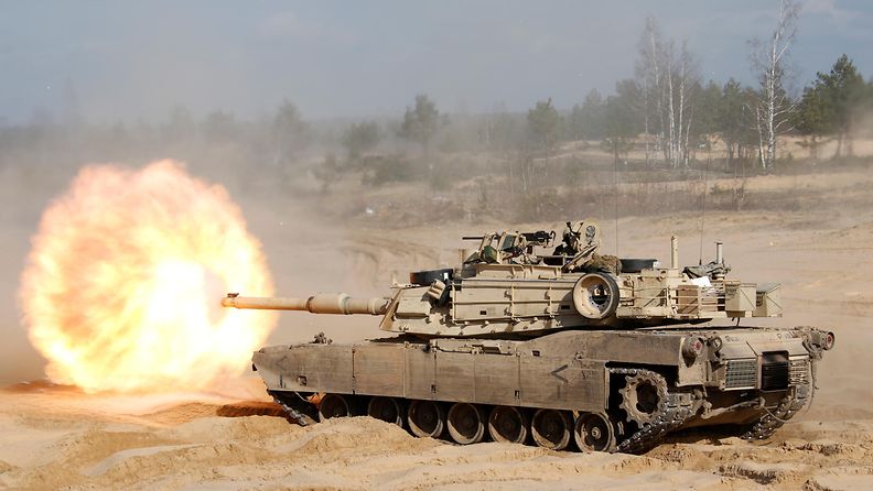 M1A1 Abrams -panssarivaunu.