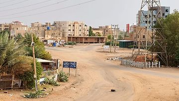 Katukuvaa Sudanin pääkaupungista Khartoumista.