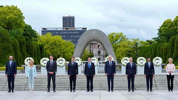 G7-johtajia Japanissa 19.5.2023.