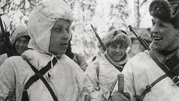 Suomalaisia sotilaita toisessa maailmansodassa.