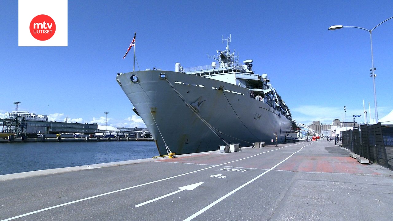 Video Brittien Massiivinen Sotalaiva Helsingiss MTVuutiset fi video-brittien-massiivinen-sotalaiva-helsingiss-mtvuutiset-fi