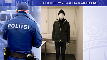 Poliisi kaipaa havaintoja vainajasta