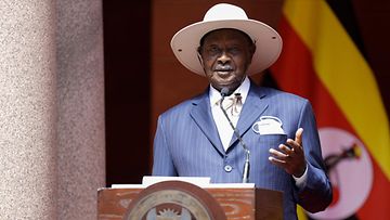 Ugandan presidentti Yoweri Museveni.