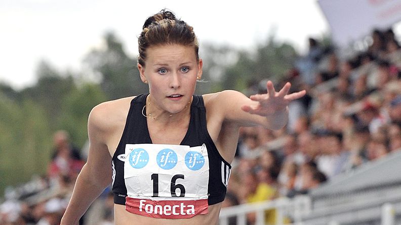 Kristiina Mäkelä Kalevan kisoissa vuonna 2009.