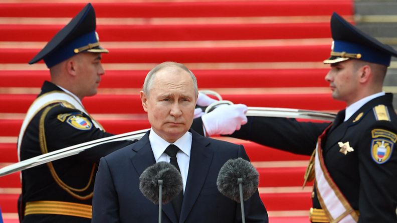 Vladimir Putin 26. kesäkuuta Moskovassa.