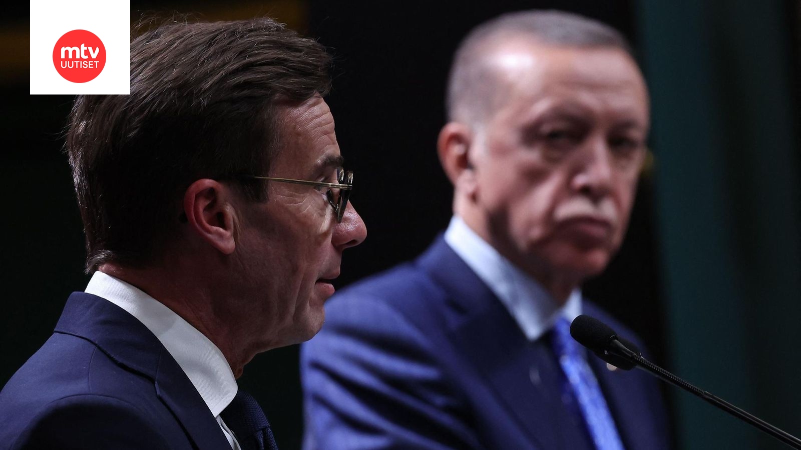 Ulf Kristersson Ja Recep Tayyip Erdogan Keskustelevat Natosta ...