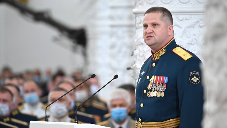 Kenraaliluutnantti Oleg Tsokov kesäkuussa 2021.