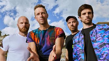Coldplay band photo credit James Marcus Haney