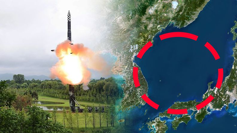 japaninmeri pohjois-korea ohjus kansi
