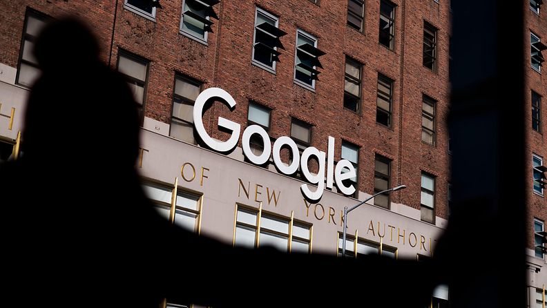 Googlen toimisto New Yorkissa tammikuussa 2023.