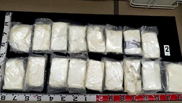 LK 17.08.2023 Hollannista Suomeen muun muassa noin 176 kiloa amfetamiinia ja 14 kiloa kokaiinia
