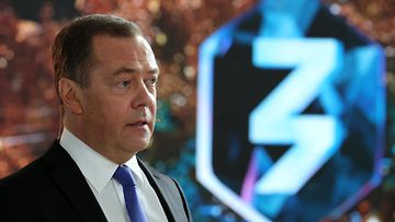 Dmitri Medvedev 25. huhtikuuta 2023.
