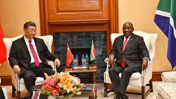 AOP BRICS Xi Jinping ja Cyril Ramaphosa