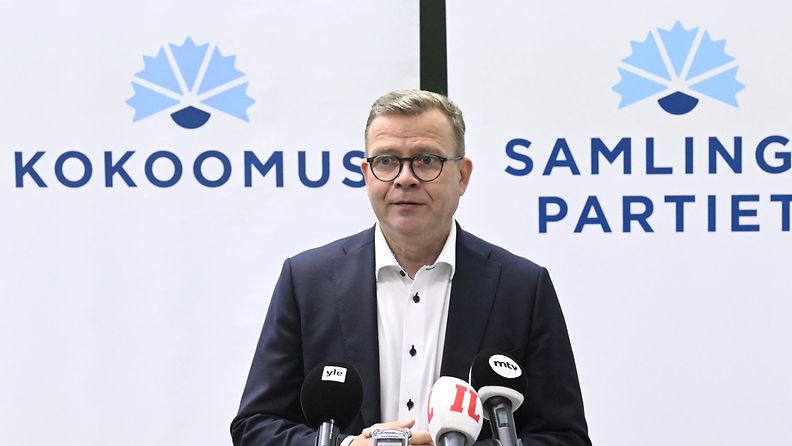 Pääministeri Petteri Orpo 25. elokuuta.