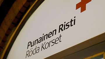 LK 10.9.2023 Suomen Punaisen Ristin logo Helsingissä 26. lokakuuta 2020.