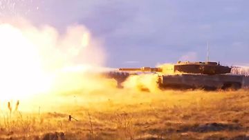 Kuvakaappaus Ukrainan armeijan 12. syyskuuta julkaisemasta videosta.