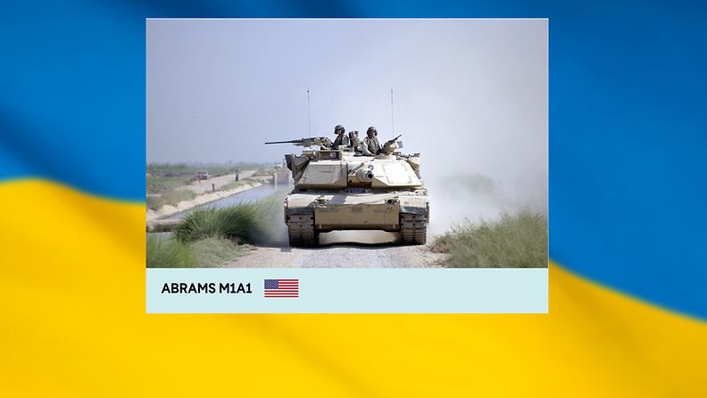 Abrams M1A1 -taistelupanssarivaunu