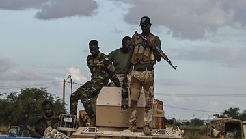 Nigeriläisiä sotilaita 3. syyskuuta 2023.