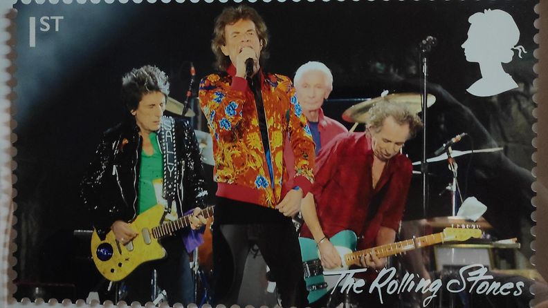 The Rolling Stones -postimerkki tammikuu 2022