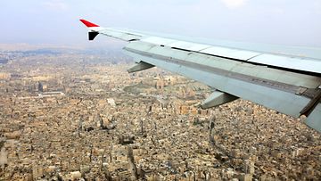 Aleppo Syyria lentokone