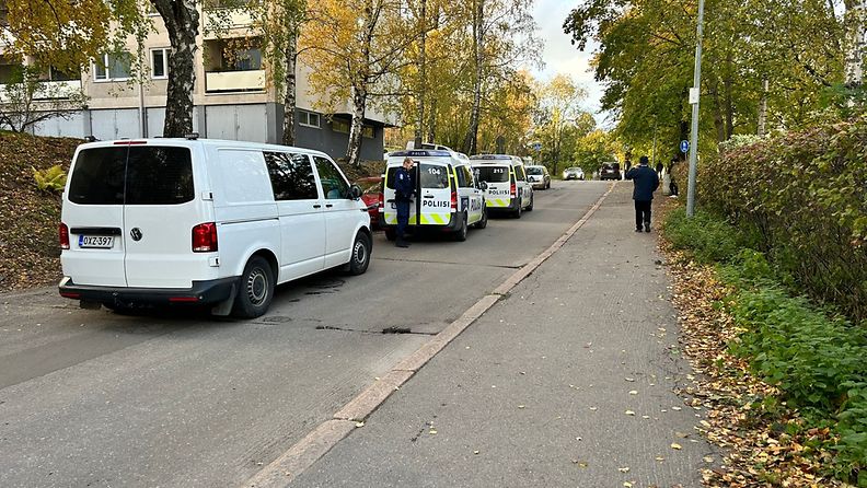 Poliisioperaatio Lauttasaaressa 24.10.2023