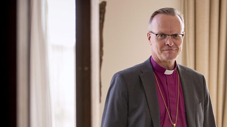 Arkkipiispa Tapio Luoma huhtikuussa 2022.