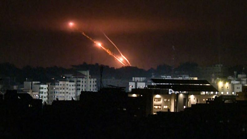 Israel Gaza raketti afp