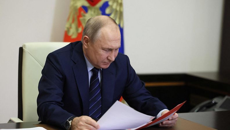 Presidentti Vladimir Putin 3. lokakuuta.