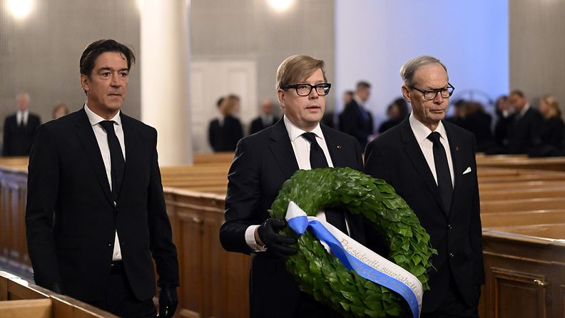 LK Ahtisaaren hautajaiset ulkoministeriö suurlähettiläs 10112023