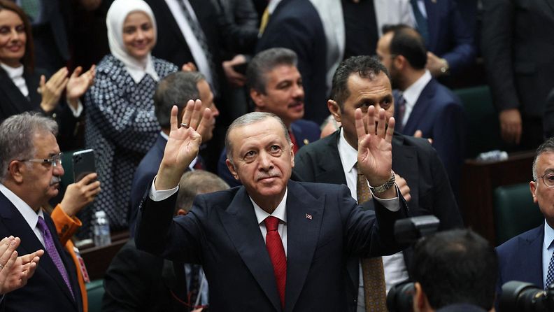 Turkin presidentti Erdogan 15. marraskuuta.