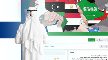 Finland in Arabic -fb-ryhmä grafiikka