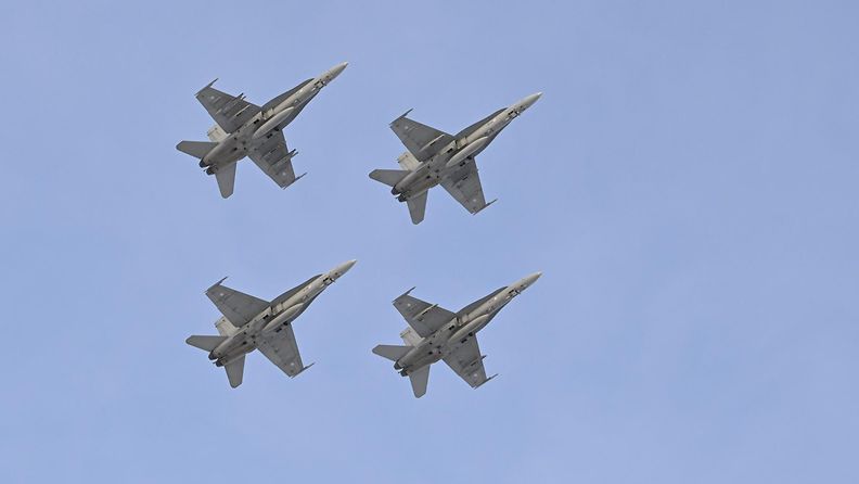 LK Hornetit itsenäisyyspäivänä 6.12.2023