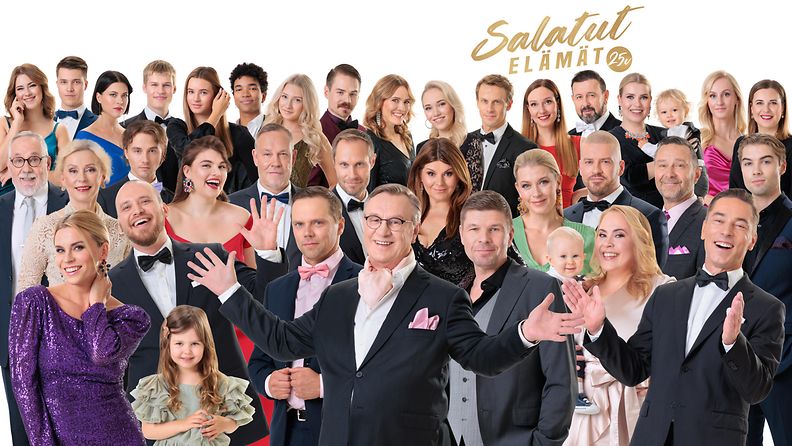 Salatut elämät 25v ryhmäkuva versio 5