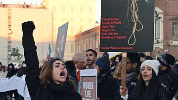 AOP Iran mielenosoitus