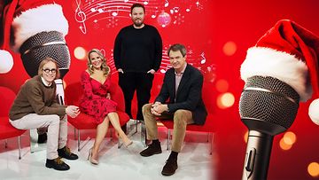 MTV Uutisten joulumusiikkiraati 2023: Mika Tommola, Katri Utula, Visa Högmander, Peter Nyman