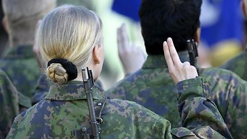 LK 23.1.2024 Alokas sotilasvala- ja sotilasvakuutustilaisuudessa Kirkkonummen Upinniemessä 10. elokuuta 2023.