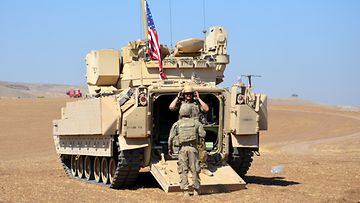 AOP Yhdysvaltojen asevoimien harjoitus Syyriassa syyskuussa 2022.