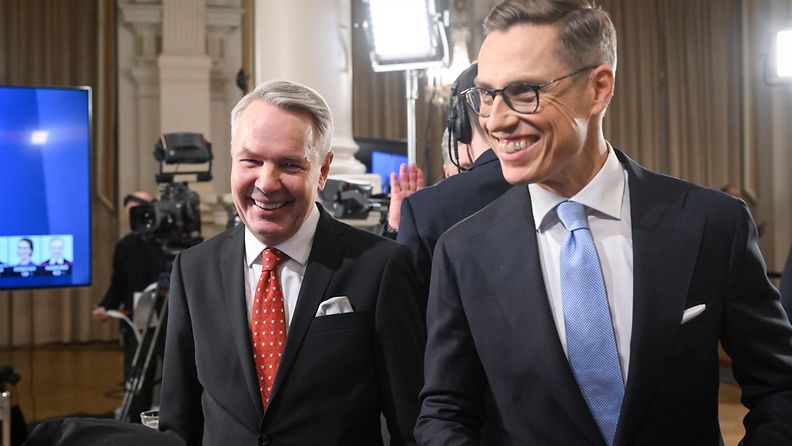 AOP Pekka Haavisto, Alexander Stubb presidentinvaalit 28.1.2024 1