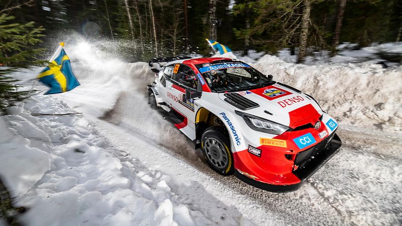 Kalle Rovanperä Ruotsin MM-rallissa 2023. 