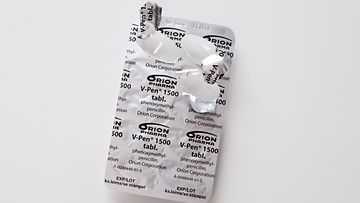AOP Orion lääkepakkaus, penisiliini