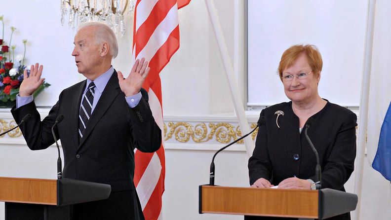Tarja Halonen Joe Biden