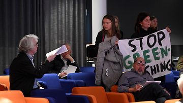 Greta Thunberg mielenosoitus