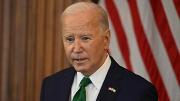 Yhdysvaltain presidentti Joe Biden kuvattuna maaliskuussa 2024.