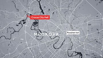 2203 Moskova Crocus City Hall kartta